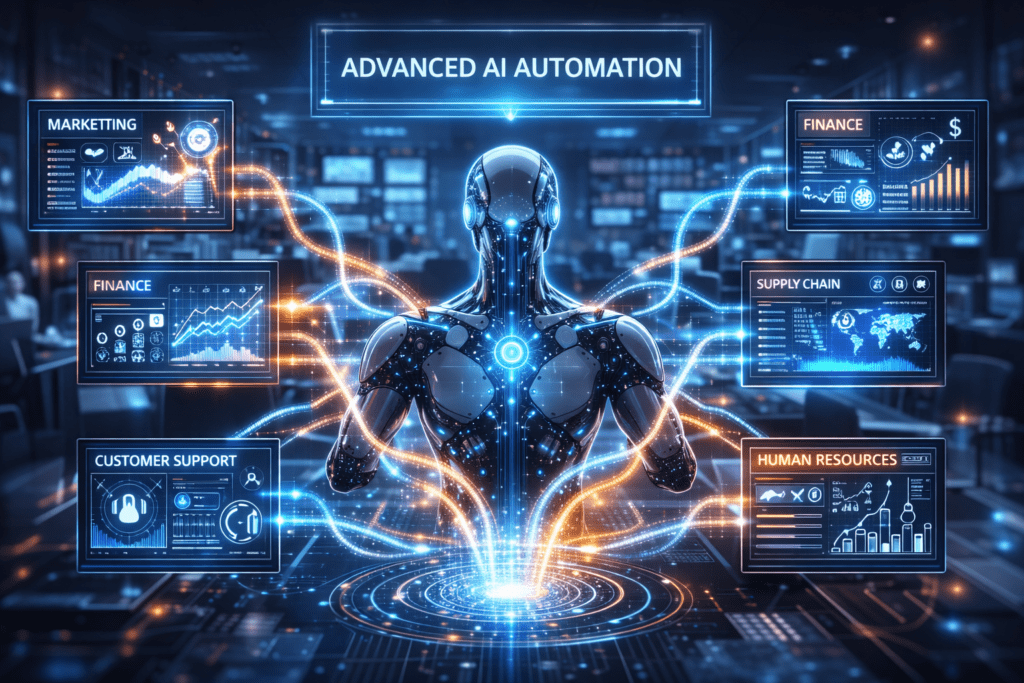 O Que São Agentes de IA e Como Eles Vão Mudar a Tecnologia automacao de processos com agentes de inteligencia artificial em ambiente empresarial