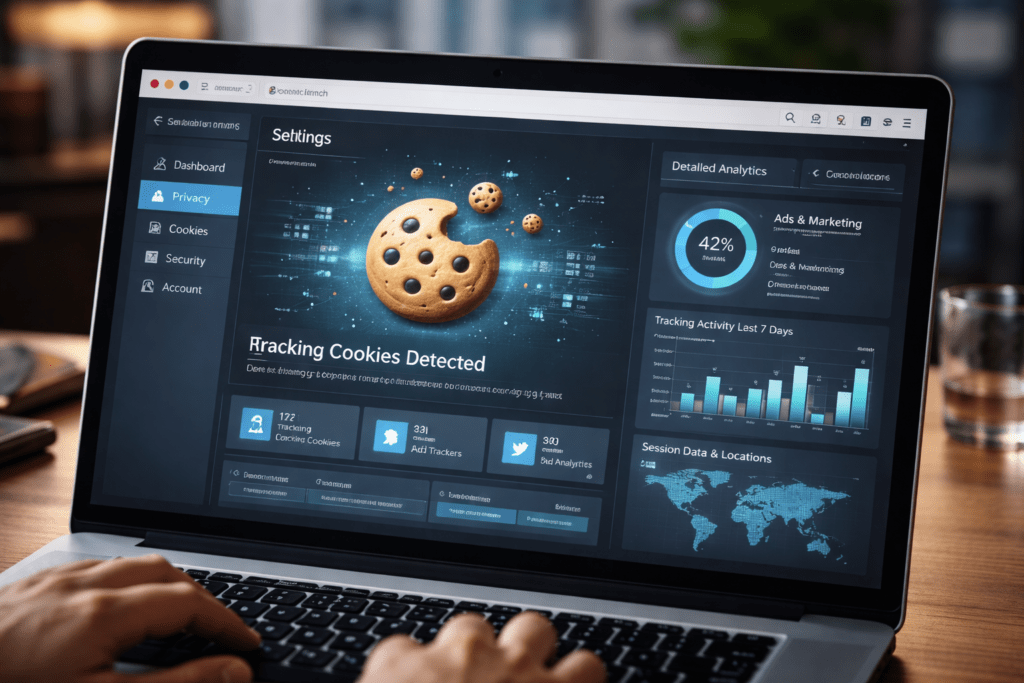 cookies e rastreamento de dados navegador internet
