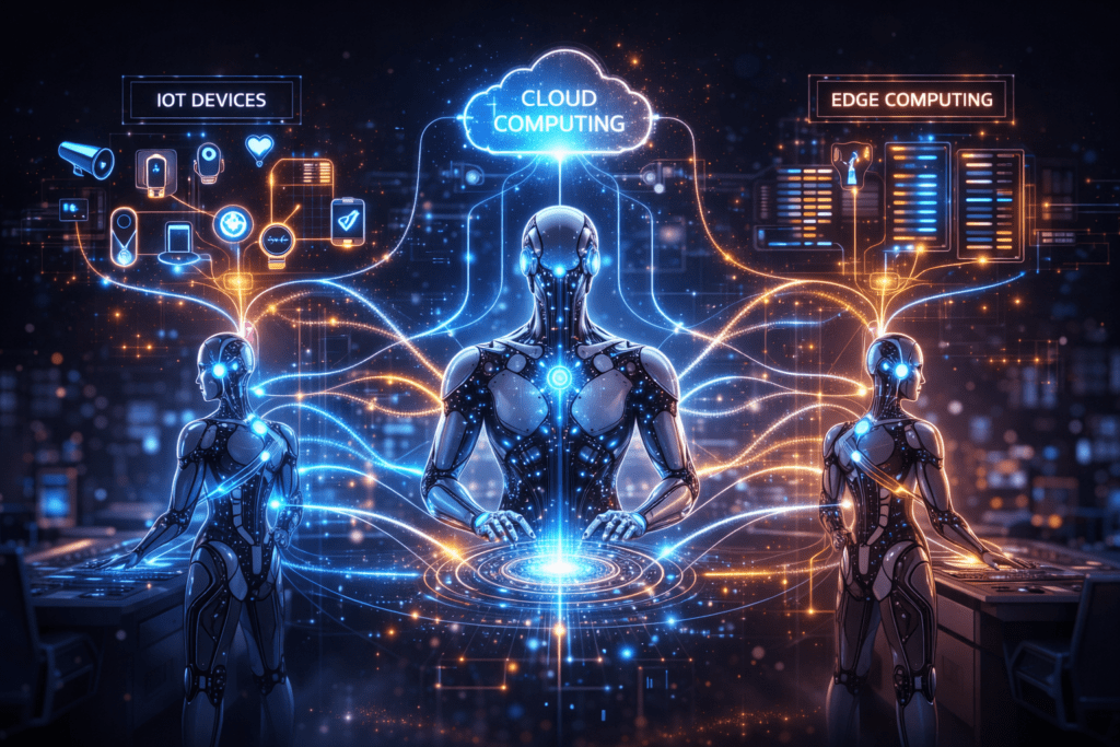 O Que São Agentes de IA e Como Eles Vão Mudar a Tecnologia integracao de agentes de ia com cloud computing e internet das coisas